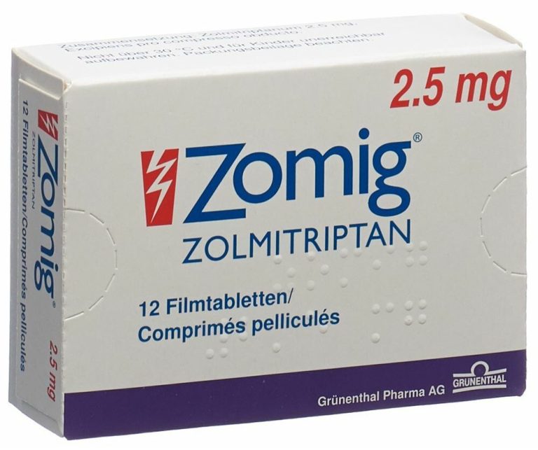 ZOMIG Cp 2,5 : guide complet du médicament
