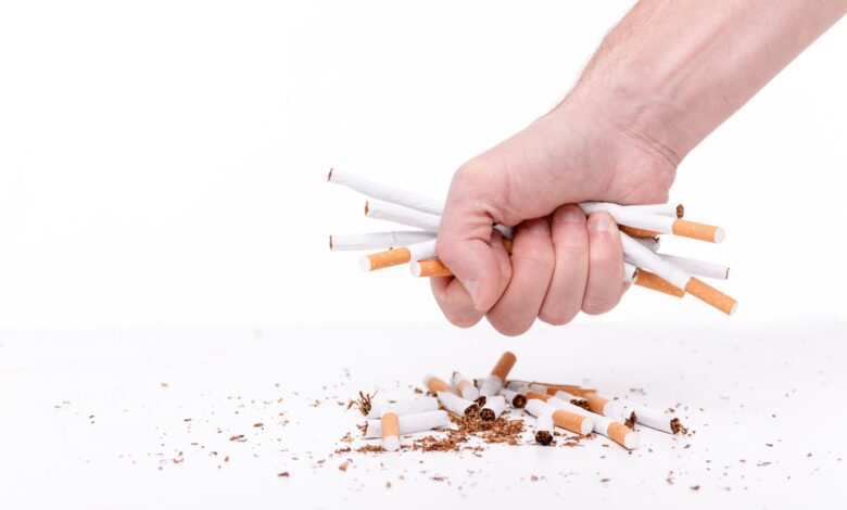 Concept pour arrêter de fumer