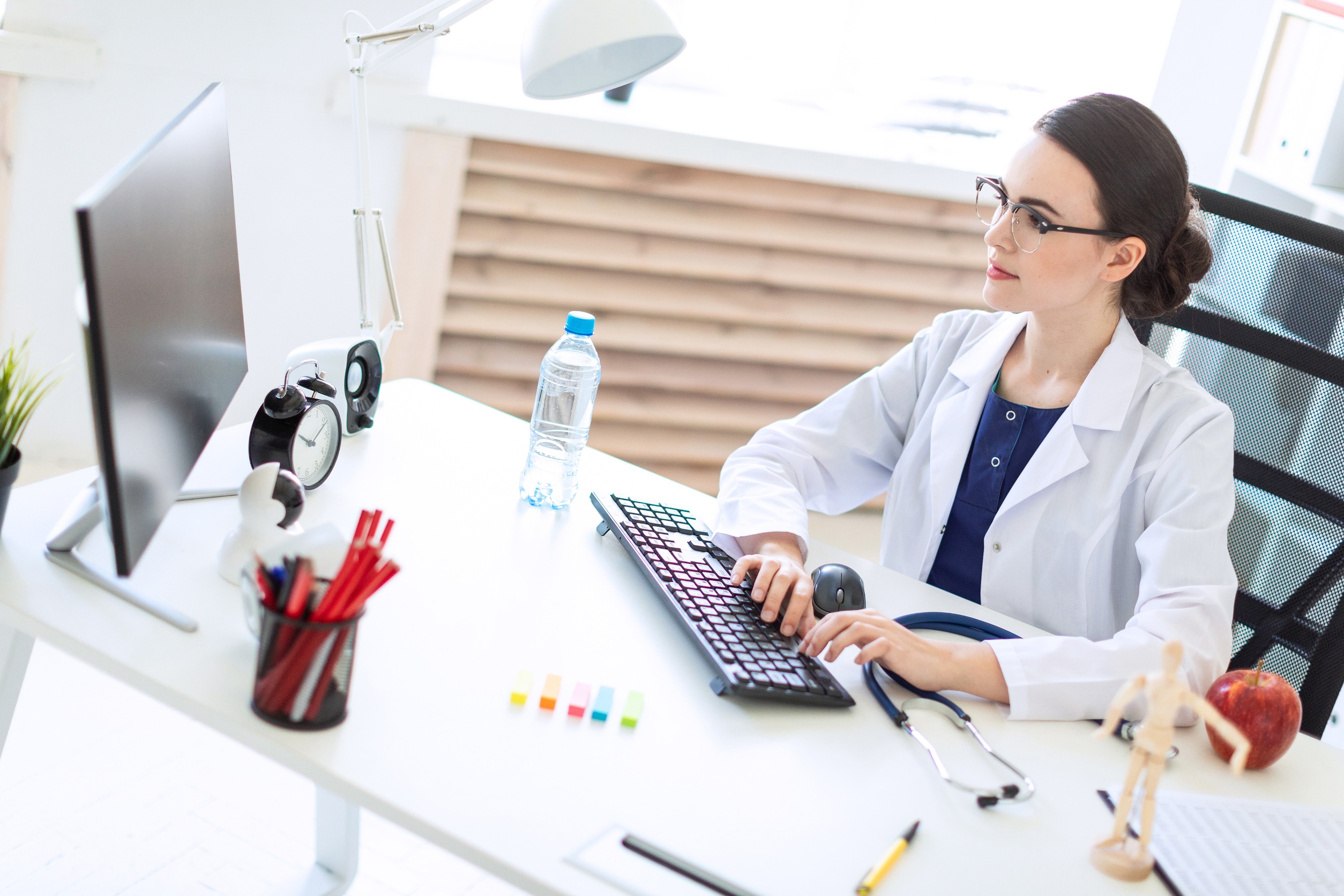 Concept de secrétaire médicale