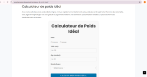 calcul poids santé parapharmacie-discount.net